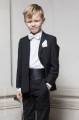 Boys 'White Tie' Formal Black Dinner Suit - Hamilton