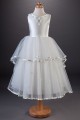 Busy B's Bridals Flower Ribbon Tulle Dress - Thea