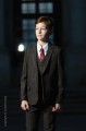 Boys Brown Tweed Check Jacket Suit - Hubert