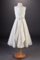 Busy B's Bridals Ribbon Trim Lace Dress - Delia