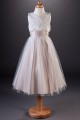 Busy B's Bridals Scalloped Lace Coloured Dress - Tanya