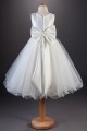 Busy B's Bridals Glitter Tulle Crystal Bow Dress - Tinkerbell