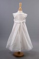 Millie Grace Lace Trim Cotton Flower Girl Dress - Irma