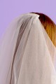 Peridot Girls Ivory First Holy Communion Veil - Style Emily