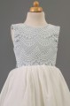 Busy B's Bridals Coloured Lace & Chiffon Dress - Paula