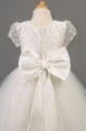 Busy B's Bridals Daisy Tulle Large Bow Dress - Petra