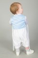 Baby Boys Blue Dickie Bow Waistcoat Outfit - Elijah