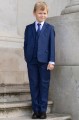 Boys Royal Blue Jacket Suit - George