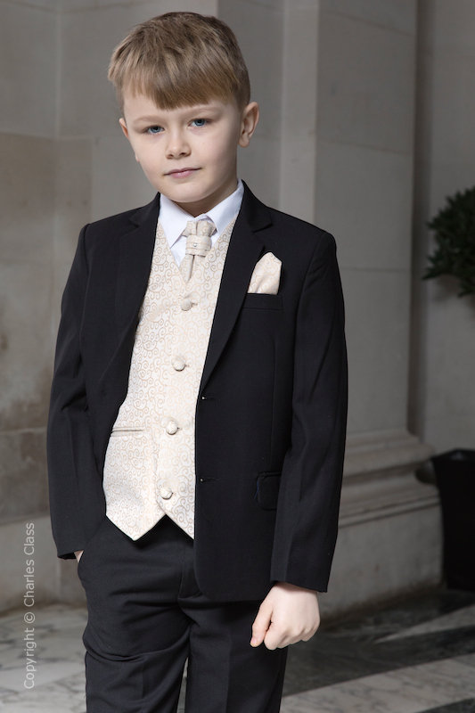 champagne suit jacket