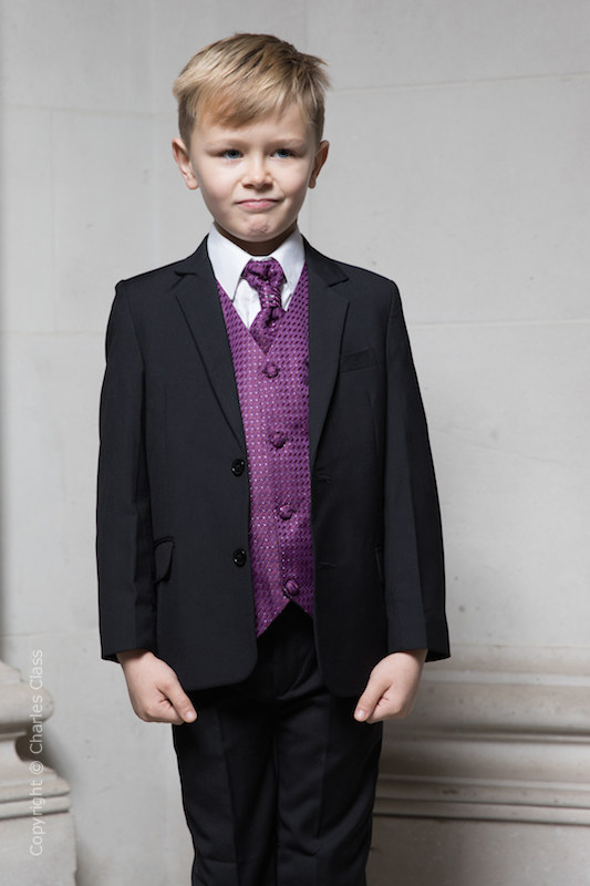 purple jacket for boys