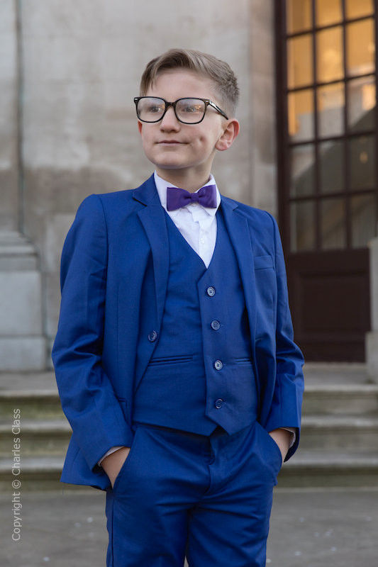 Tuxedo purple bow tie sale
