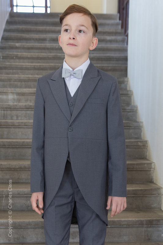Boys silver suit hot sale