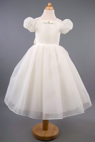 Busy B's Bridals Lace Bodice Glitter Tulle Dress - Kara