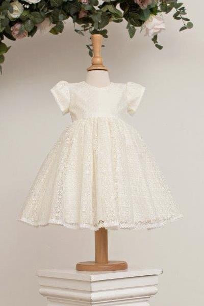 Millie Grace Lace Flower Girl Dress - Alexandra