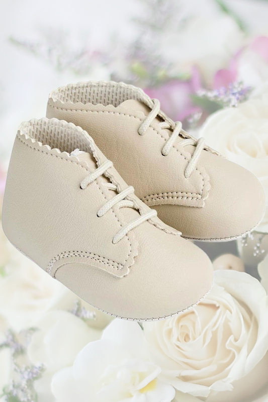 Baby Boys Biscuit Matt Lace Up Boots by Baypods