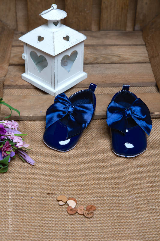 navy baby girl shoes