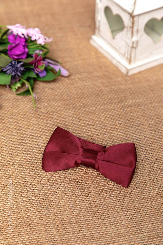 Boys Light Blue Adjustable Matt Satin Dickie Bow | Light Blue Bow Tie