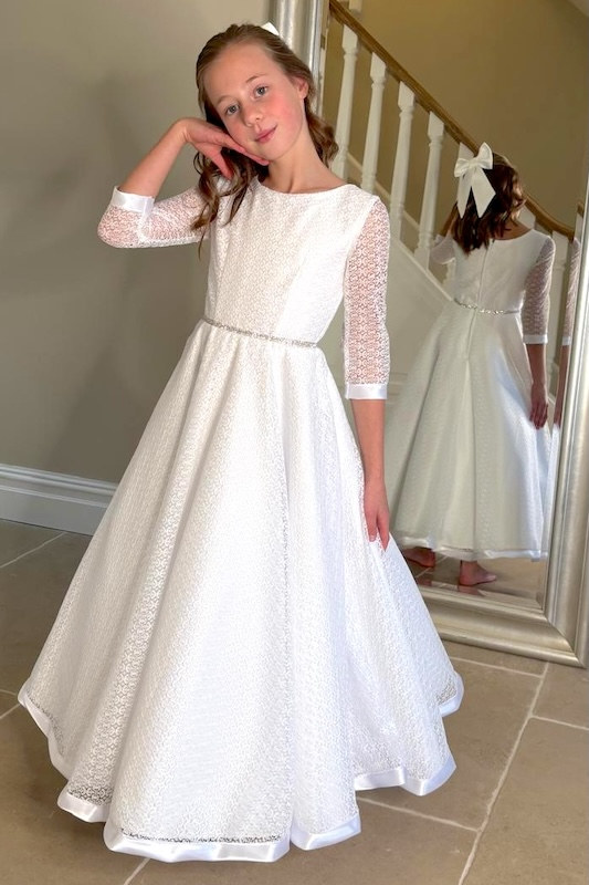 midi dresses for engagement party Ivory Lace Dress old-money Size:34W L34 Grammys 2023 Best Dressed