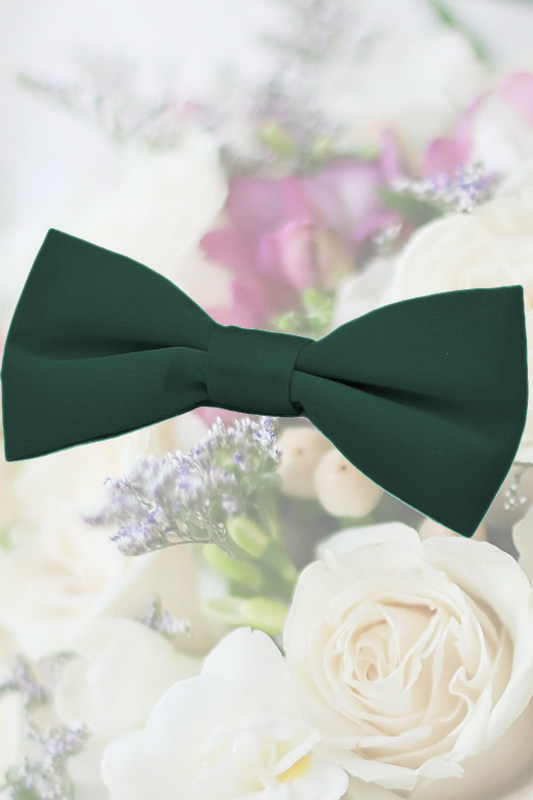 Farfalletta Pre-legata Nera Per Bambini - Satin Con Elastico, Accessorio Per Matrimonio E Feste