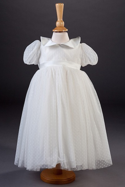 Millie Grace Polka Dot Tulle Flower Girl Dress - Zara