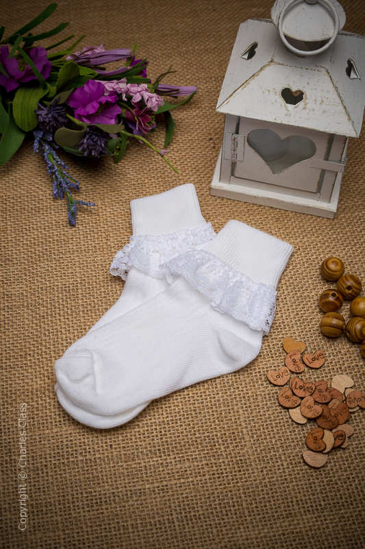 Flower Girl Socks Bridesmaid Socks Children's Wedding Socks
